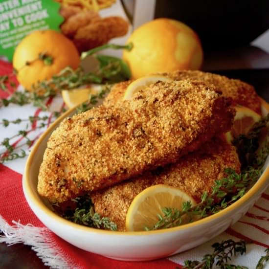 Air Fryer Lemon Fried Chicken