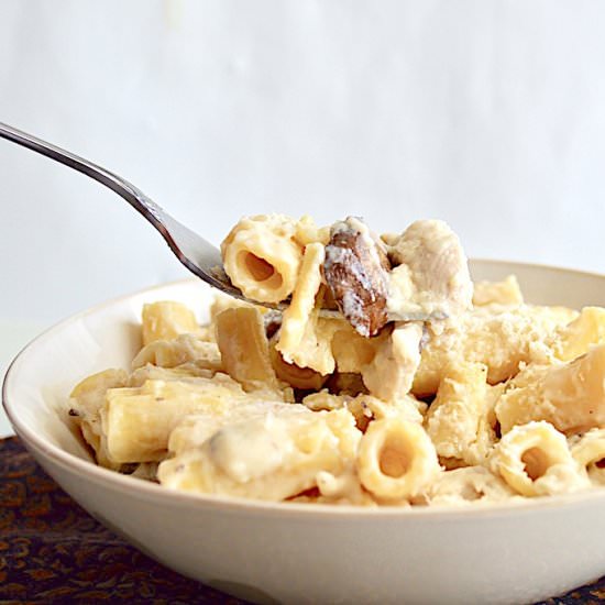 Creamy Mushroom Chicken Pasta