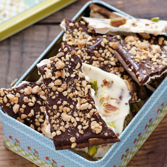 Matzo Chocolate Bark
