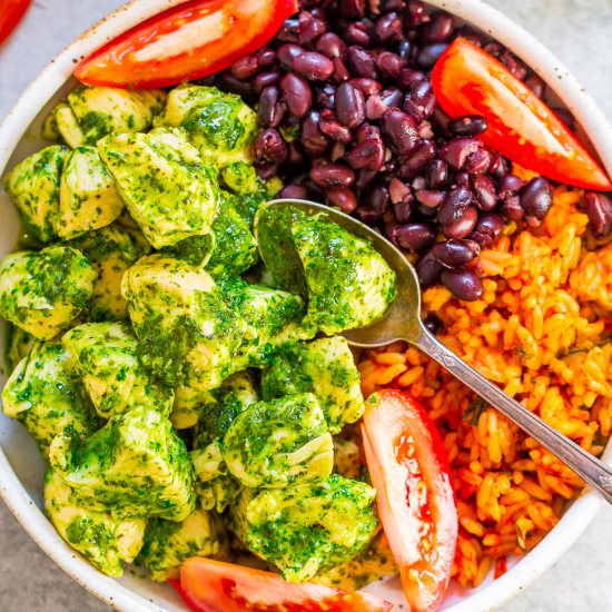 20-Minute Cilantro Chicken