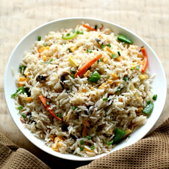 Mixed Vegetable Fried Rice