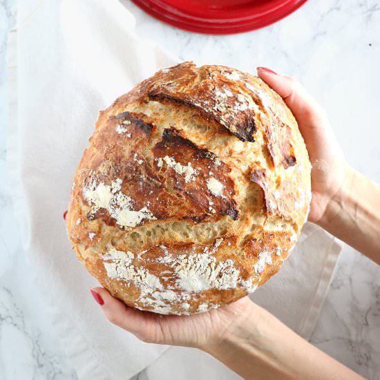 Easy Classic No-Knead Bread