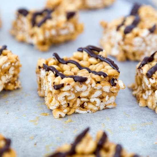 Peanut Butter Rice Crispy Treats