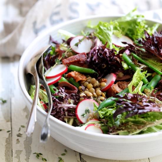 French Lentil Salad