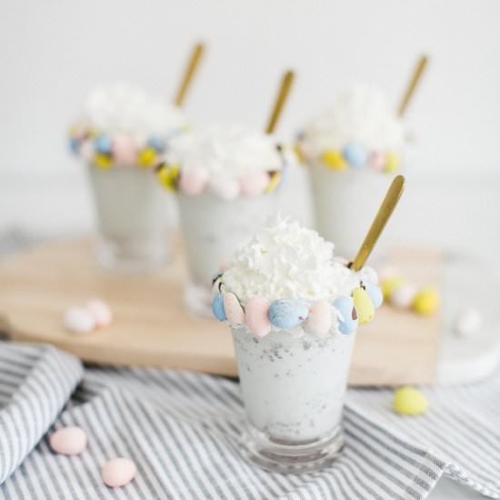 Mini Egg Milkshakes