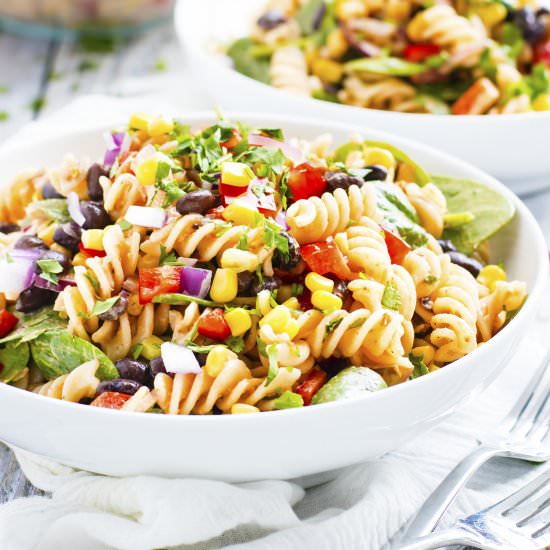 Salsa Ranch Pasta Salad