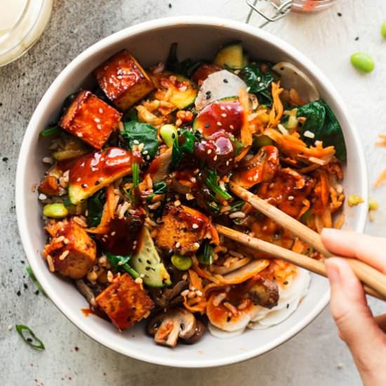 Vegan bibimbap (GF)
