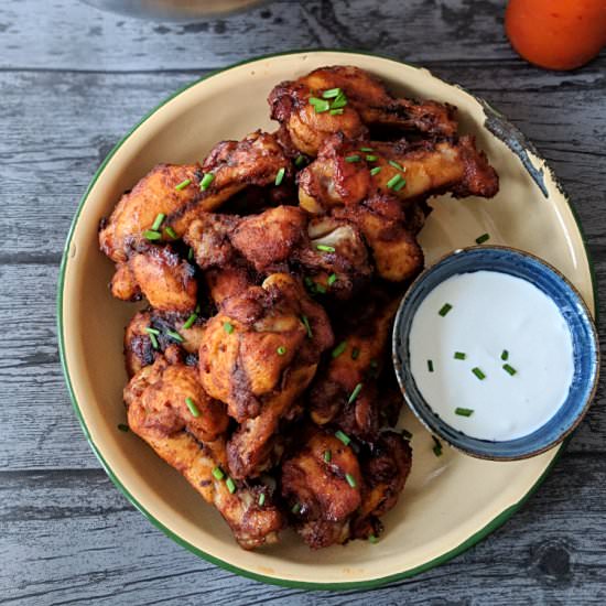 Ethiopian Berbere chicken wings