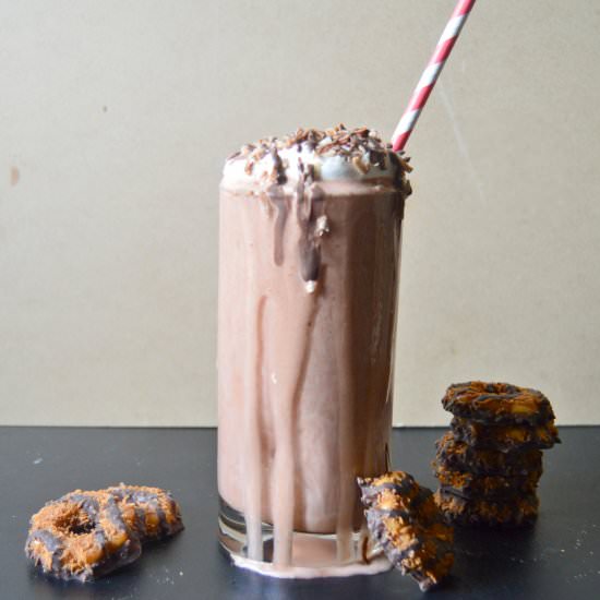 samoa cookie protein shake