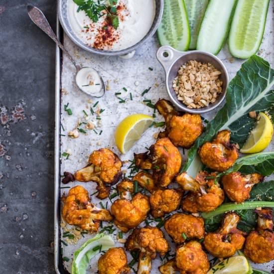 Crispy Cauliflower Buffalo Wings