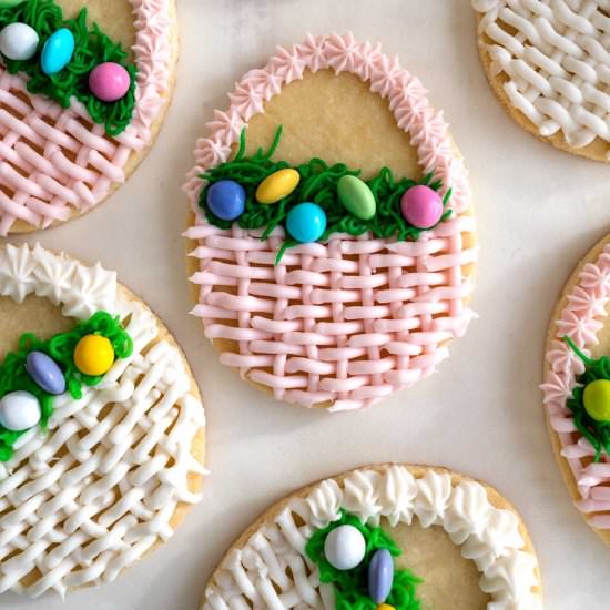 Easter Basket Cookies