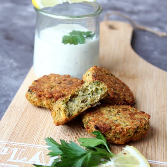 Baked falafels (vegan)