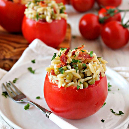 “BLP” Stuffed Tomatoes