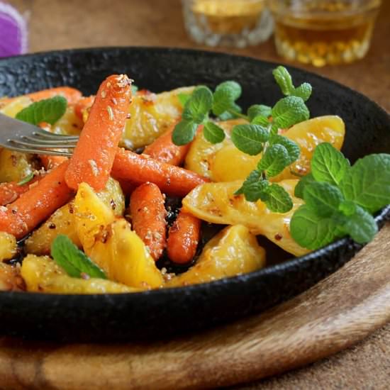 Roasted Carrots with Orange