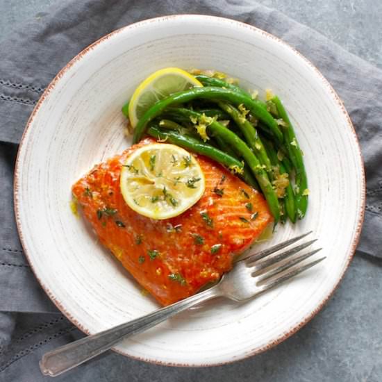 Quick and Easy Oven-Baked Salmon