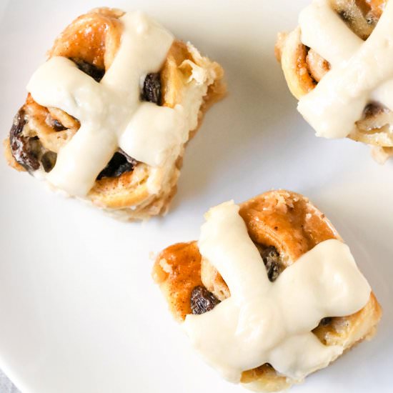 Vegan Hot Cross Buns