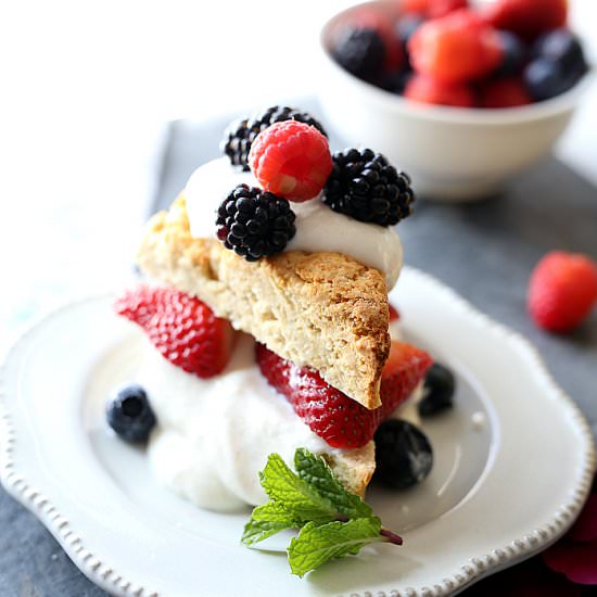 Gluten Free Strawberry Shortcake