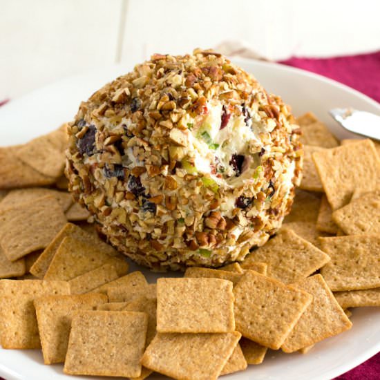 Blue Cheese Cranberry Cheese Ball