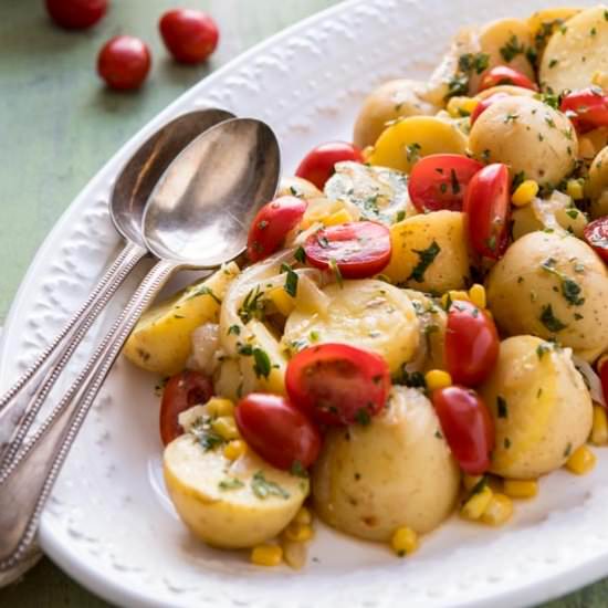15 Minute French Potato Salad