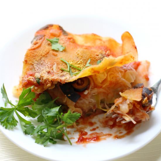 Small Batch GF/V Vegetable Lasgana