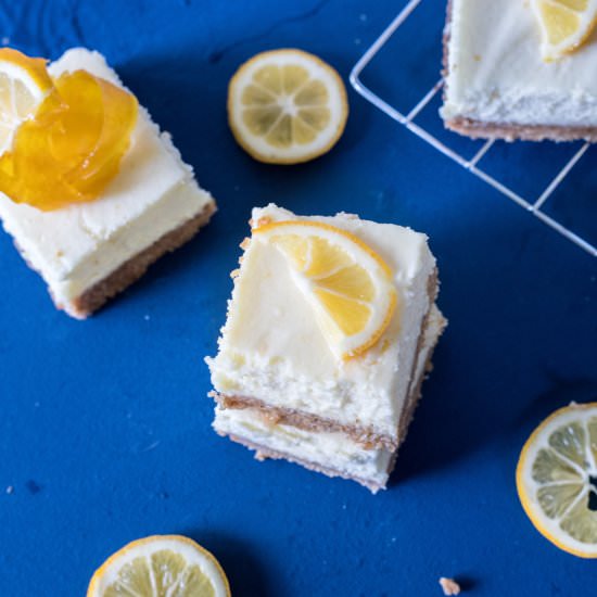 Lemon Cheesecake Bars