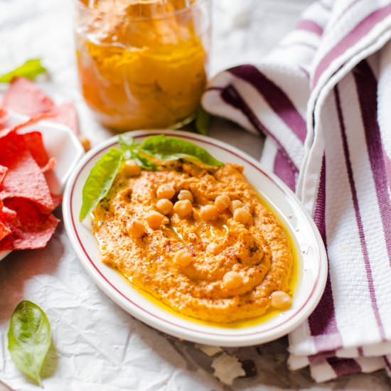 Harissa and Smoked Paprika Hummus