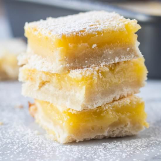 Low FODMAP Lemon Bar