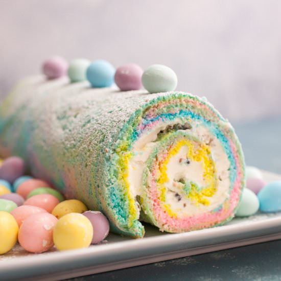 Easter Swiss Roll