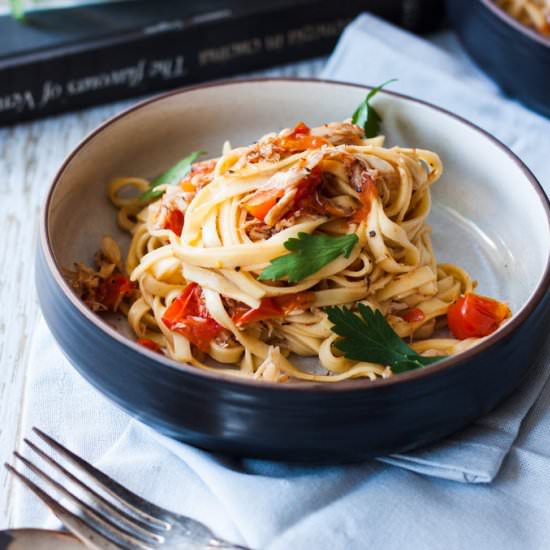 Crab Linguine