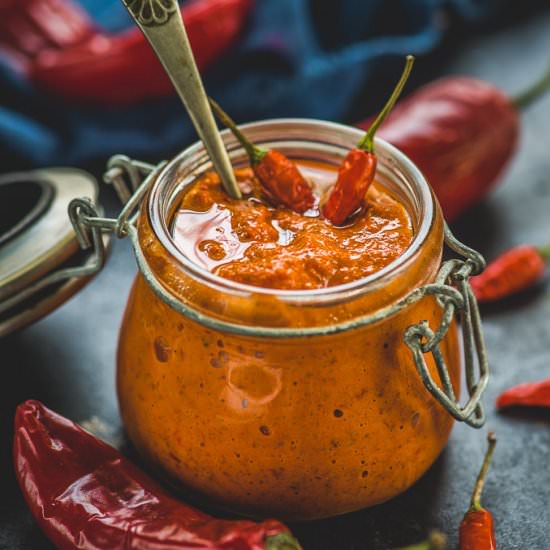 Moroccan Harissa Sauce