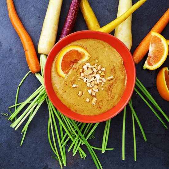 Spicy Orange Cashew Dip