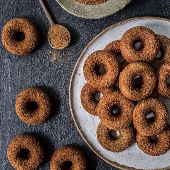 Baked Cinnamon Donuts