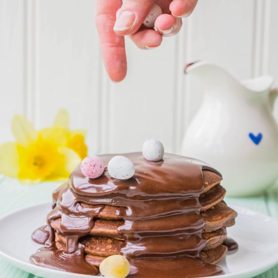 Mini Egg Pancakes
