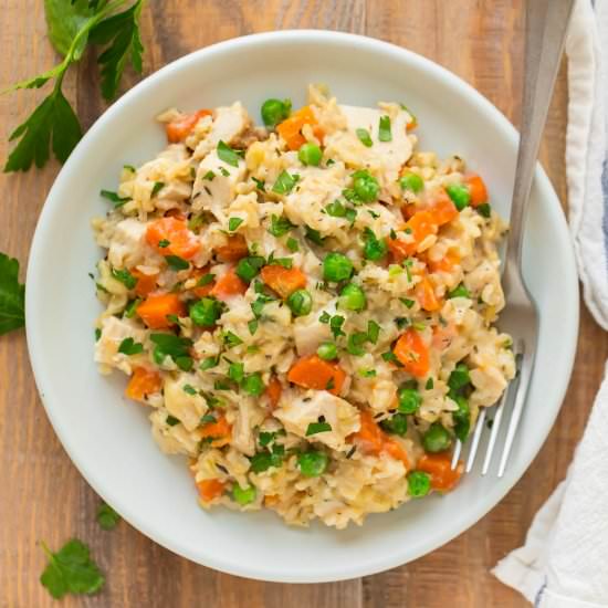 Crock Pot Chicken and Rice