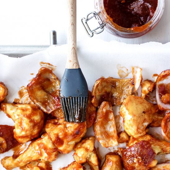 Low Carb BBQ Cauliflower Wings