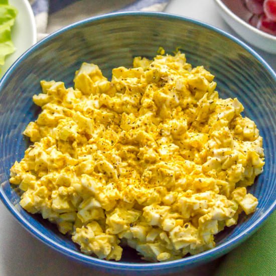 Curried egg salad