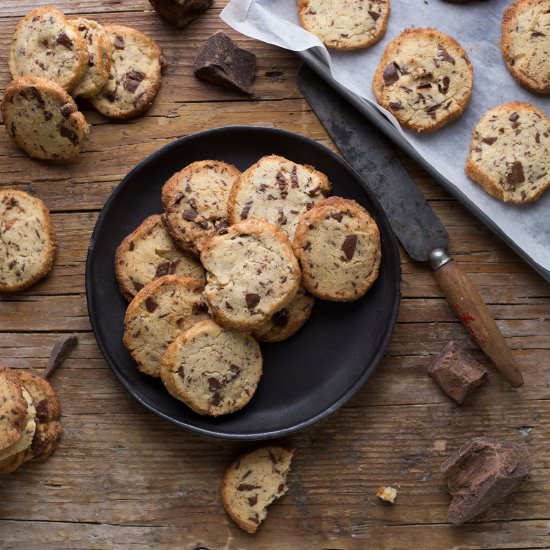 Alison Roman’s choc shortbread