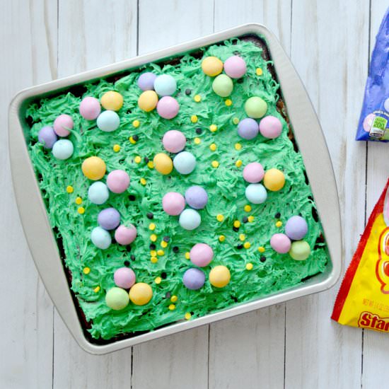 Caramel Brownie Easter Egg Hunt