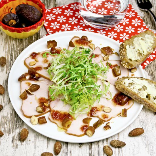 Smoked turkey salad