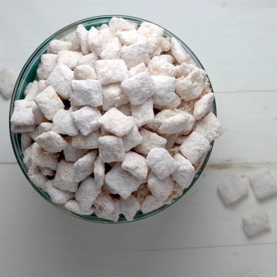 Coconut Macaroon Muddy Buddies