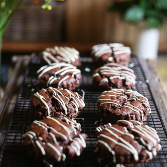 Easter Spiced Chocolate Chip Scones