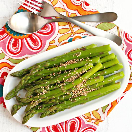 Marinated Asparagus Spears