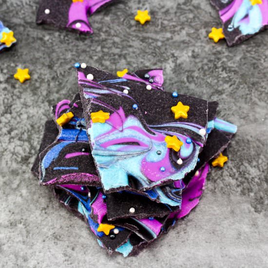 Galaxy Chocolate Bark