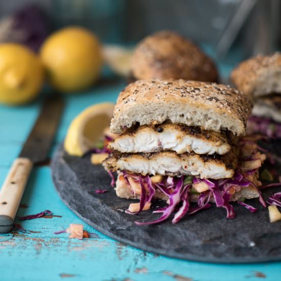 Blackened Catfish Sandwich