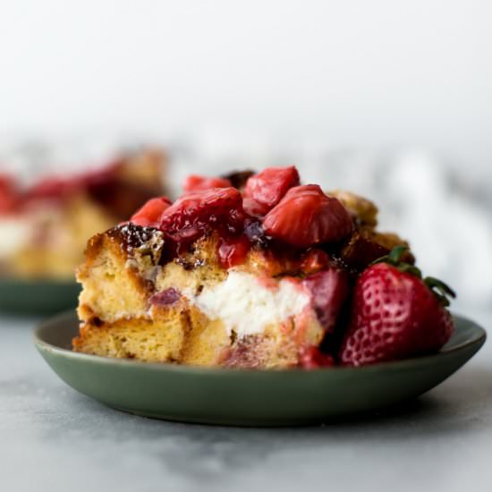 Strawberry French Toast Casserole