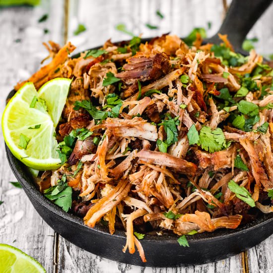 Instant Pot Crispy Pork Carnitas