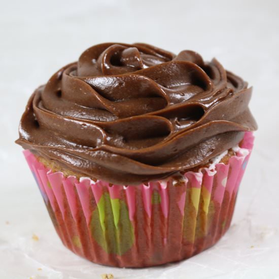 Nutella Carrot Cupcakes