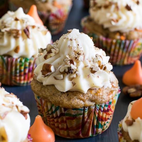 Carrot Cake Cupcakes