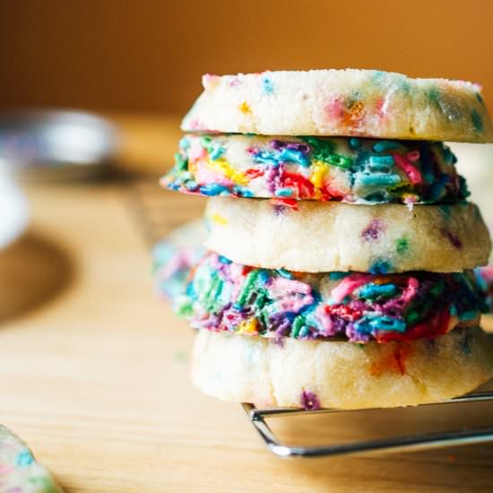 funfetti slice and bake cookies