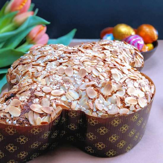 Easter dove cake